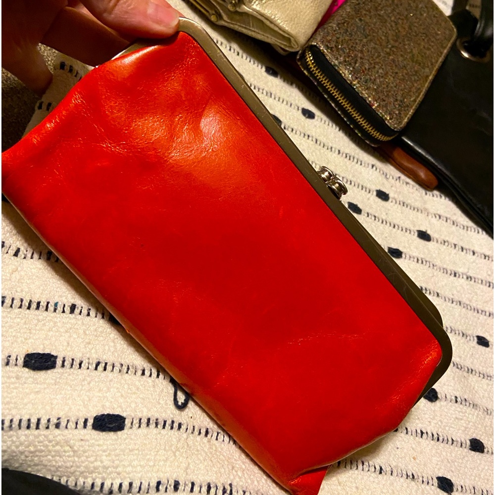 Red HOBO wallet